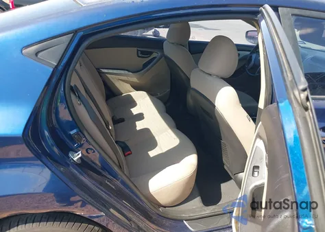 2016 Hyundai Elantra Se from USA, damaged, VIN 5NPDH4AE1GH760608